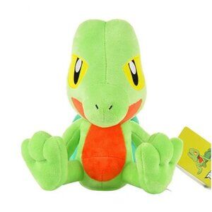 Pokémon Plush Treecko 25cm New Plush Soft Stuffed Anime Cartoon Toys